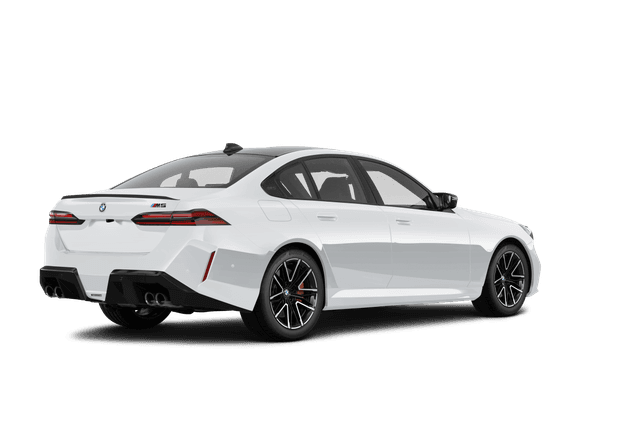 BMW M5 - Back view BMW M5 - Back view