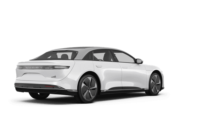 Lucid Air  - Back view Lucid Air  - Back view